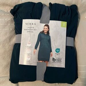 NWT! Sweatshirt dress - Teal - Serra (Aldi) Brand